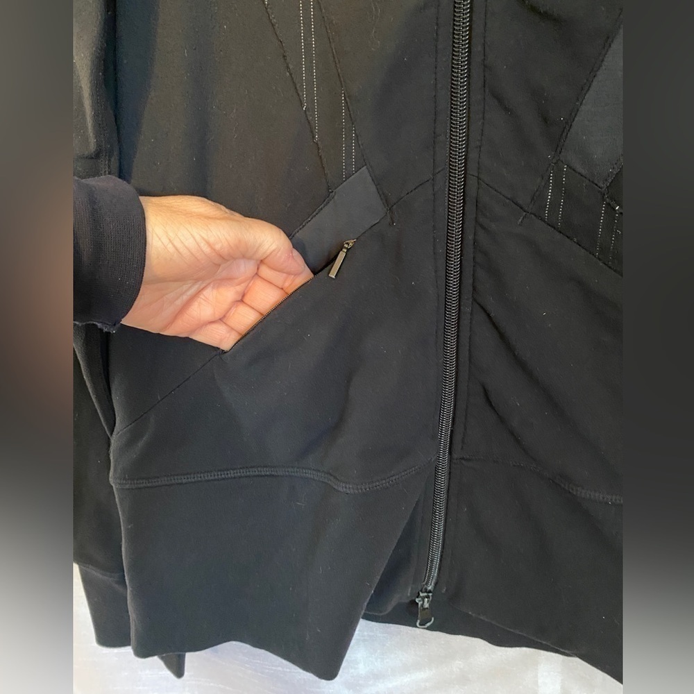 Lululemon In Stride Origami Black Ladies Lg - Picture 5 of 11